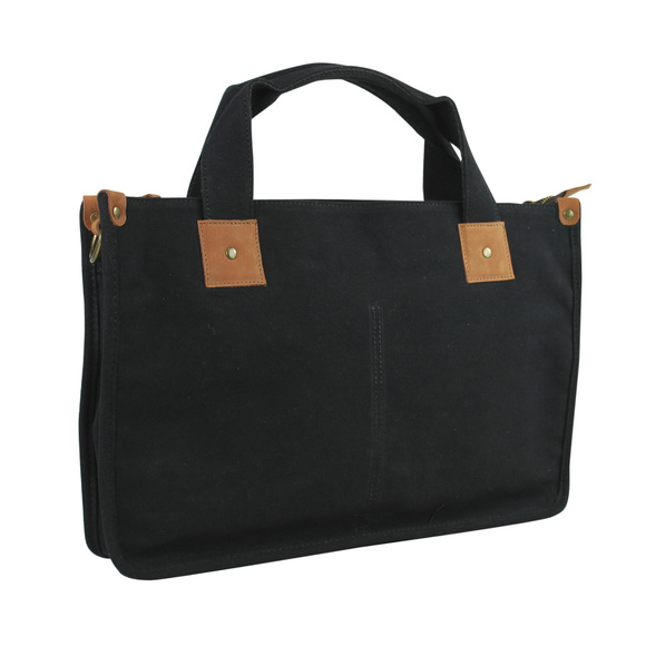 Vagarant 16.5" Canvas Messenger Casual Bag CM34BLK